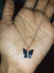 Butterfly Pendant Necklace