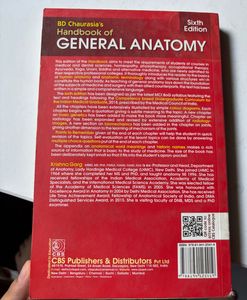 BD Chaurasia Handbook Of General Anatomy