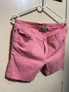 KWoman Pink Casual Shorts🌸