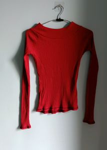 🇷🇺 Red Fitted Sweater