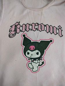 Bershka Kuromi Graphic Tee