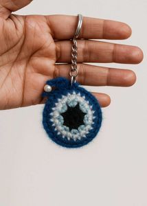 Homemade Crochet 🧿 keychain