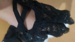 Lace Trim Thong