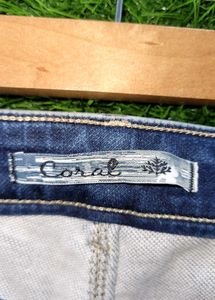 Stylish Distressed Blue Denim Jeans