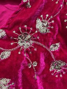 New Valvet Partywear 2 PCs Set For M &amp;L