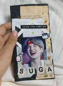 Handmade SUGA (BTS) Photo Decoration