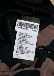 Women A Line Black Dress