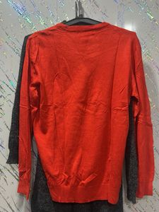 Red Pullover Sweater