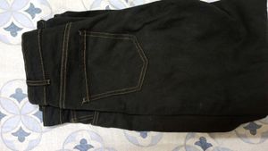 Black Wide High Waist Jeans