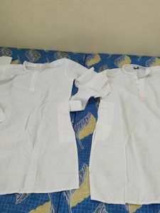 White Cotton Kurta  for Holi time masjid ,churc