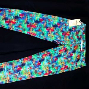 Qteens Colorful Patterned Pants
