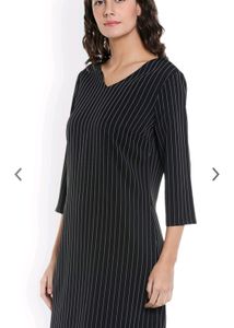 Vero Moda Black Knee Length Dress! (Women)