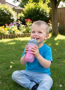 Chicco Pink Sippy Cup