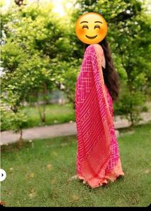 Elegant Pink Saree