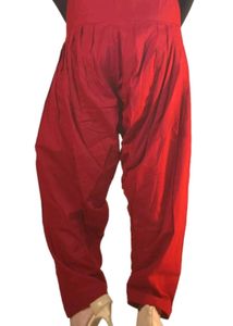 Red Harem Style Pants