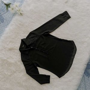 Stanzioni Black Embellished Blouse