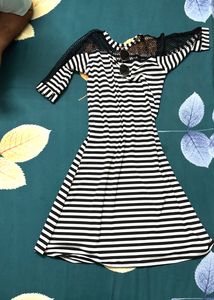 🔥 Stripped A line Dress For Sale🔥