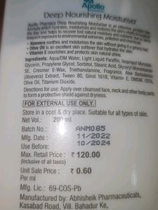 NO SWEATING Solution Free With MOISTURIZER Apollo