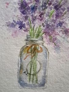 Lavender Pot Floral 💜
