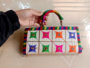 Multicolored Hand Purse