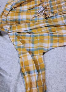 Plaid Two-Piece Set