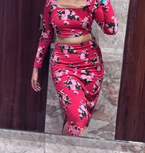 Floral Two-Piece Set