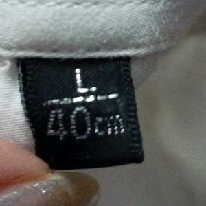 Men&#39;s White Cotton Shirt By Manzon