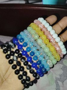 Glass Beads Bracelet All Designs Are Available