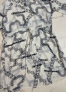 Chic Chain Print Dress