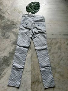MANGO Striped Pants