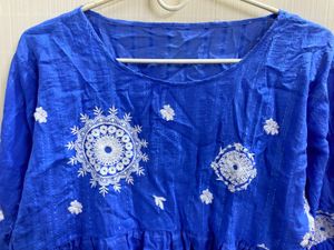Short Blue Tunic