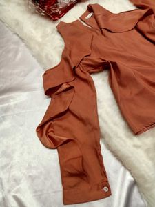 🌺Rosey Pink Off-Shoulder Ruffled Top 🌺