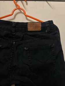 Black Angle Length Jean
