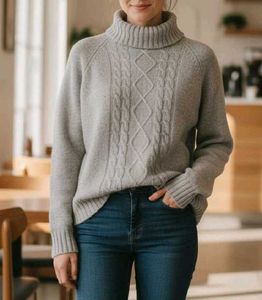 Best Price💸Cozy Knit Turtleneck Sweater