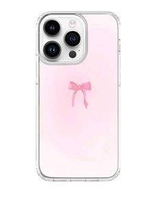 Pink Bow Phone Cover Aesthetic