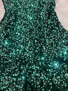 Emerald Green Sequin One-Piece