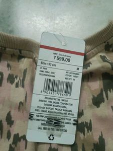 Printed Cotton Sweatshirt For Girls