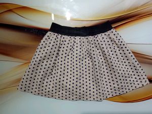 Cute Polka Dot Mini Skirt