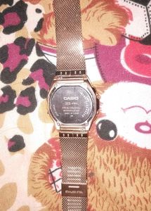 Casio Vintage Rose Gold-Toned Watch