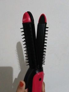 3 In 1 Hair Curler, Straightener with Comb