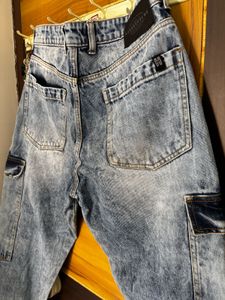 Cargo Denim Jeans