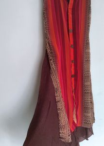 Stand Collar Different Kurta