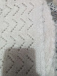 woolence sweater hath ka banaa hua