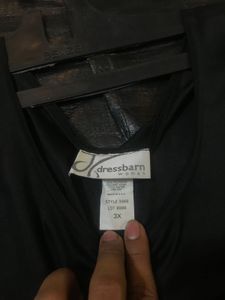 Black Sleeveless Top