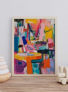 Abstract Framed Art 38