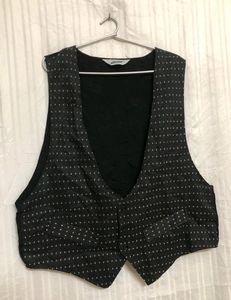 Bonhomie Black Waistcoat