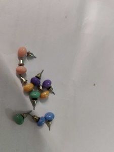 Pastel Coloured Earstuds