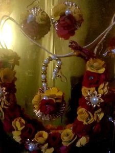 Haldi Set With mangteeka , Earnings And Necklace💛