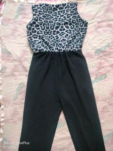 Animal Print Jumpsuit