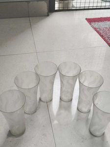 Set of 6 Elegant Vases